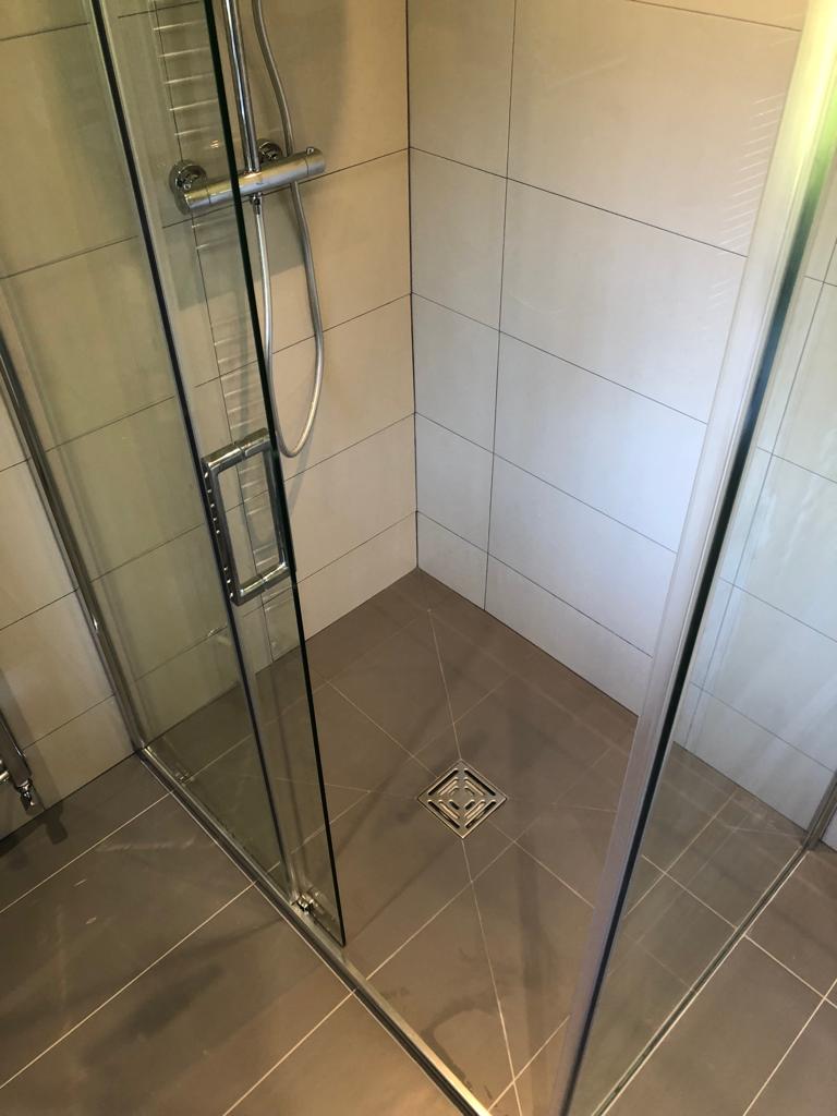 Slide show new shower