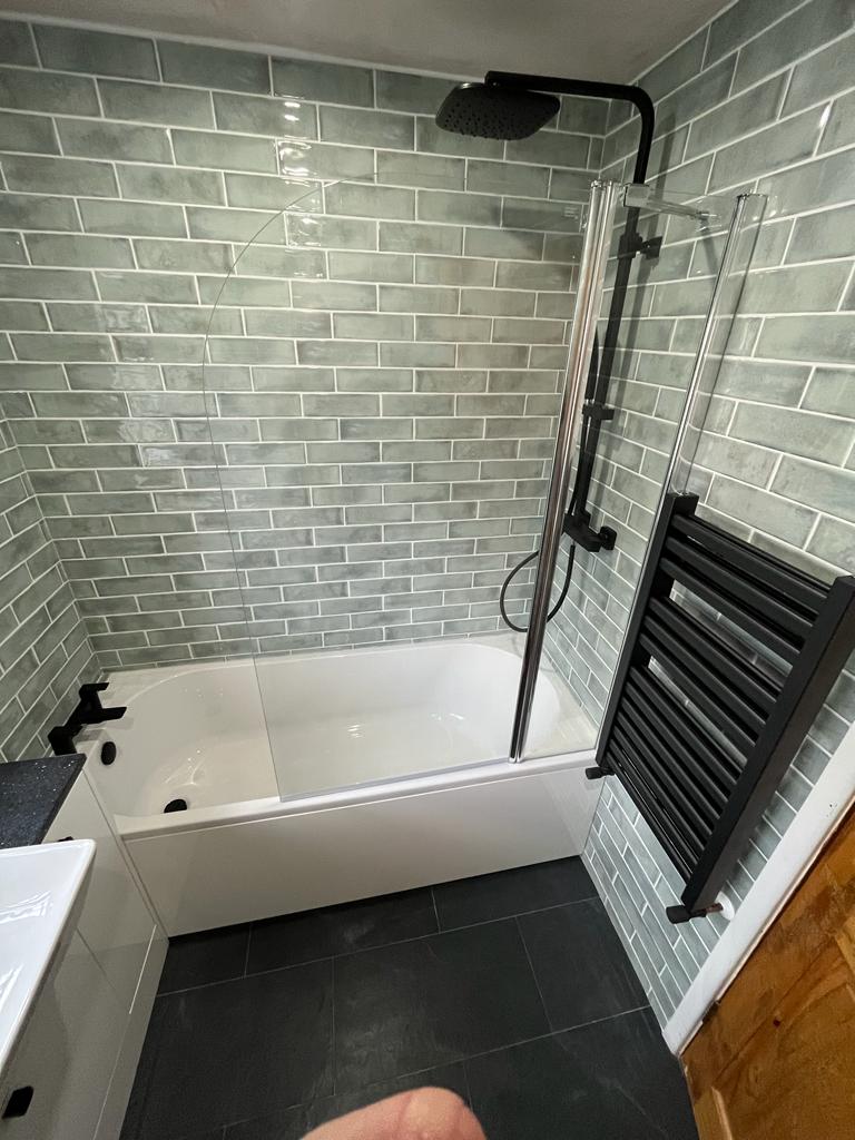 Slide showing new tiling