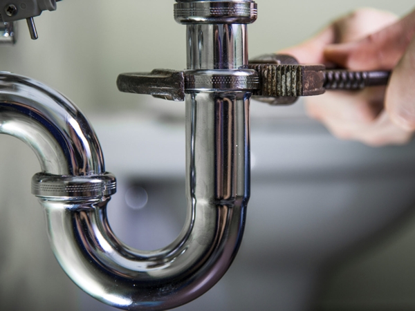 Chrome U bend