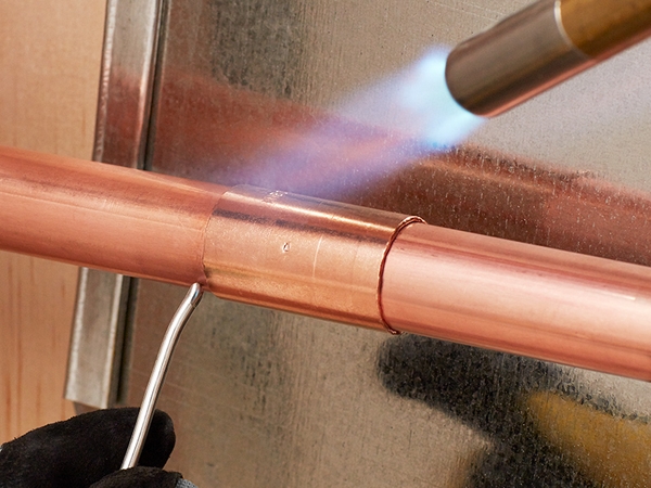 Soldering Copper Pipe